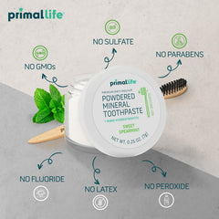 Gluten-free toothpowder suitable for kids and adults