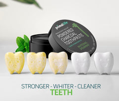 2-pack packaging of Dirty Mouth Toothpowder with LuxProdX sticker