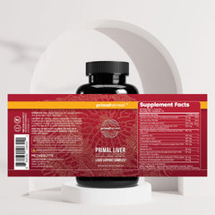 Serving size and dosage information on bottle label