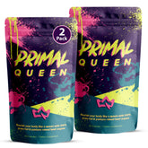 Primal Queen beef organ supplement pack of two resealable bags on white background