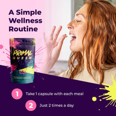 Primal Queen beef organ supplement bags displayed in a kitchen setting