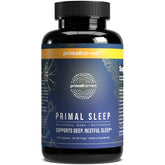 Primal Sleep bottle with product label