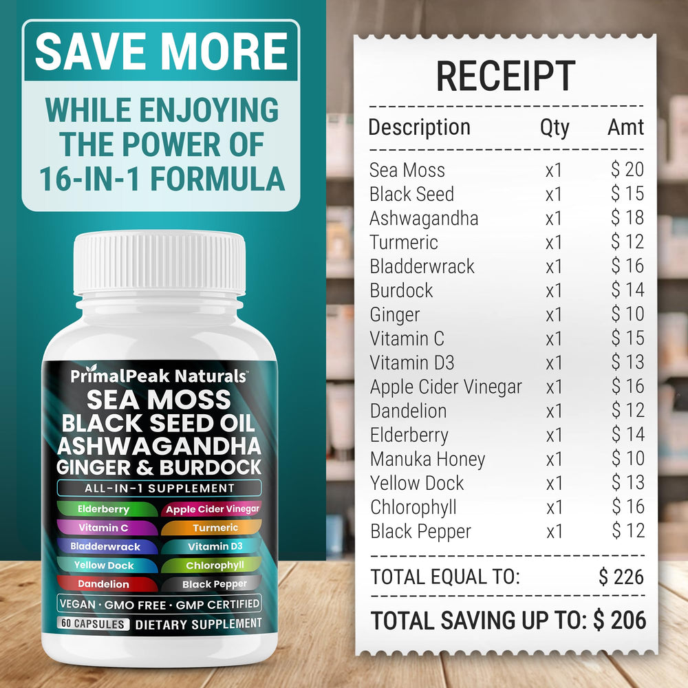 60-count vegan capsule bottle showing daily two-capsule dose