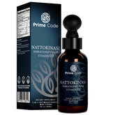 Prime Code nattokinase & serratiopeptidase liquid drops hero image