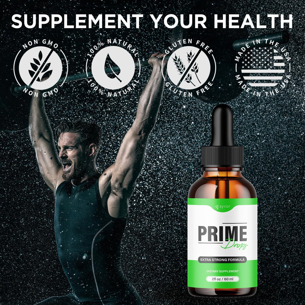 Active lifestyle with Prime Drops supplement