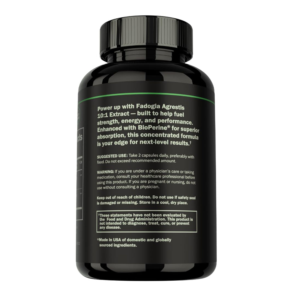 Active man taking Prime Labs supplement during workout