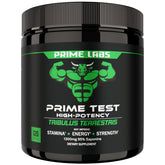 Prime Labs Tribulus Terrestris bottle with label showing 1300mg per serving