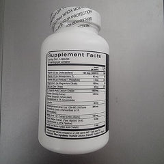 Prime Male Vitality bottle back highlights 120 capsules and 30 day supply