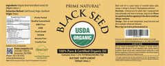 Black seed oil used for skincare and hair care