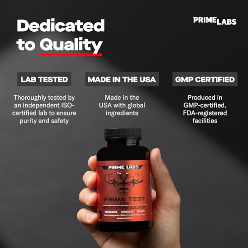USA-made Prime Test Pro packaging