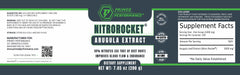 Primed Performance NitroRocket plant-based ingredients highlight non-GMO performance support.