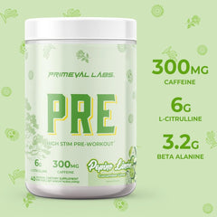 Primeval Labs PRE serving cup supports daily use for focused performance.