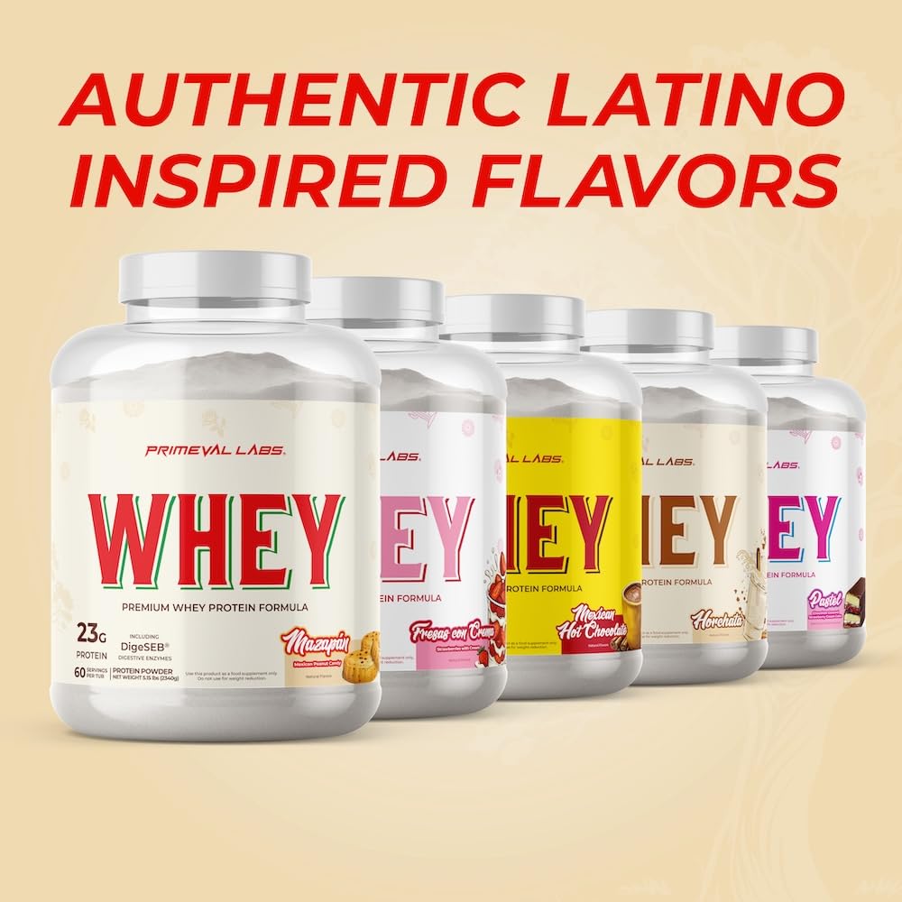 Primeval Labs Mazapan whey seen post-gym setup for faster recovery.