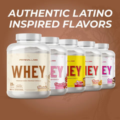 Primeval Labs Pure Whey packaging and serving sizes