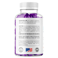 Premium quality vitamins label for PrimoTRT Gummies