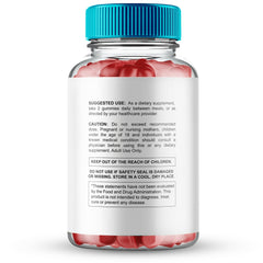 Close-up of Primo TRT Gummies label
