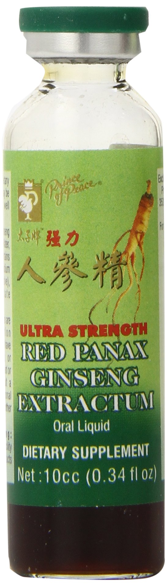 Prince Of Peace Red Panax Ginseng Extractum Ultra Strength bottle designed for easy daily use.