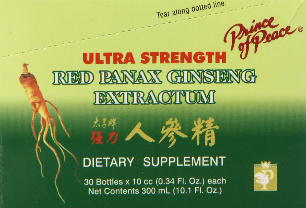 Prince Of Peace Ultra Strength oral liquid ready for quick sipping.