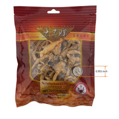 Close-up of 100% pure Wisconsin ginseng roots