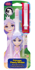 Princess Pearly Whites toothbrush toy close-up
