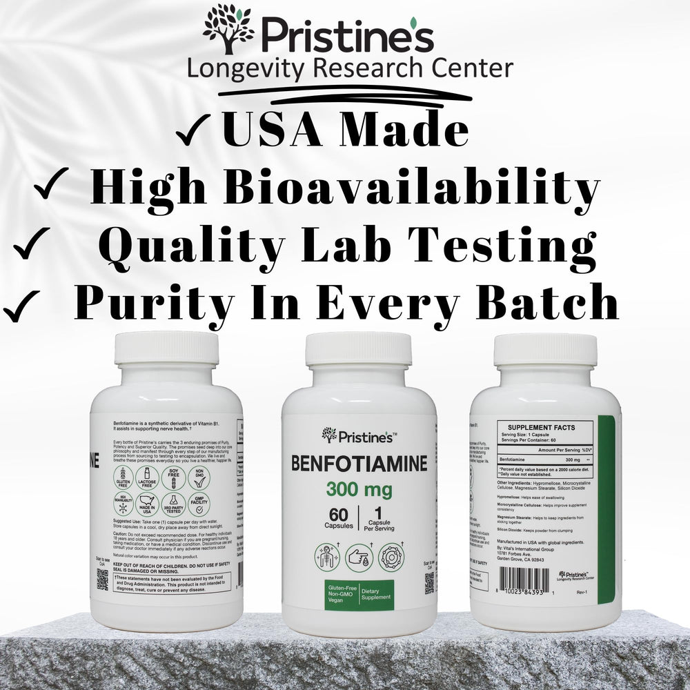 Antioxidant protection concept for Benfotiamine supplement