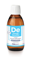 PRN DE Omega Benefits Liquid Supplement bottle, 10 oz