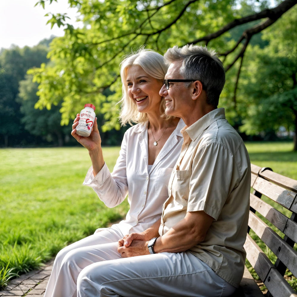 Vitamin B12 tablet representing the supplement's vitamins