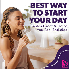 PRO NUTRITION LABS Whey Protein Women Chocolate Delight scoop beside shaker ready-to-mix recovery fuel.