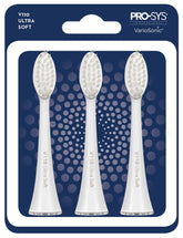 PRO-SYS VarioSonic V110 Ultra Soft replacement heads – pack of 3