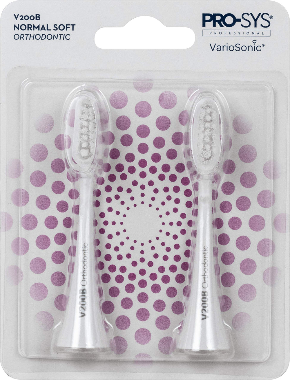 PRO-SYS VarioSonic V200B replacement head close-up for orthodontics