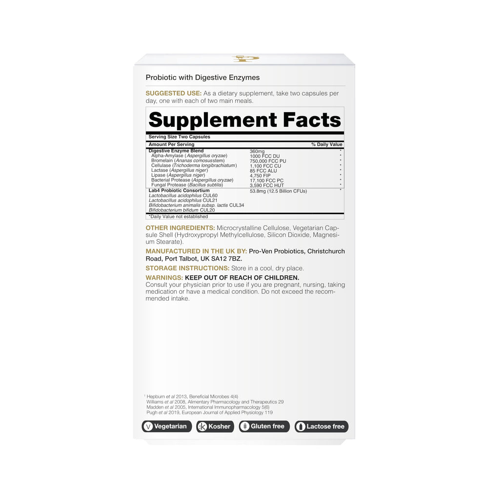 Pro-Ven probiotics packaging box