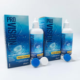 Front view of Pro-Vision Multi-Purpose Contact Lens Solution 270ml bottle in a 2-pack