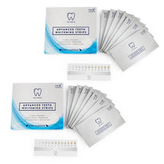 Box of Pro White Advanced Whitening Strips - Fresh Mint Flavor, 2-Pack