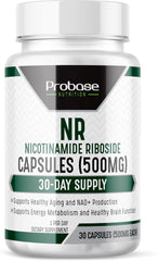 Probase Nutrition Nicotinamide Riboside bottle front signaling daily energy support