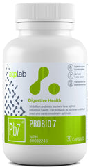 Probio 7 bottle front view with 30 capsules