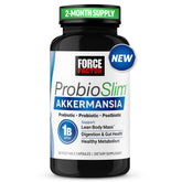 ProbioSlim Akkermansia probiotic bottle with 1 Billion AFUs of Akkermansia muciniphila