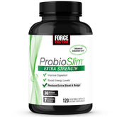 Bottle of ProbioSlim Extra Strength Probiotics with 30B CFUs per serving