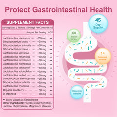 Small, easy-to-swallow probiotic capsule