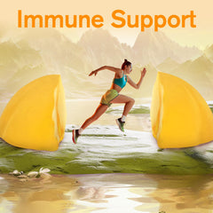 Nutrition facts panel on bottle