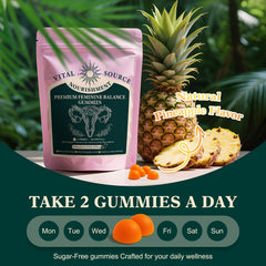 Close-up of tropical pineapple flavor gummies