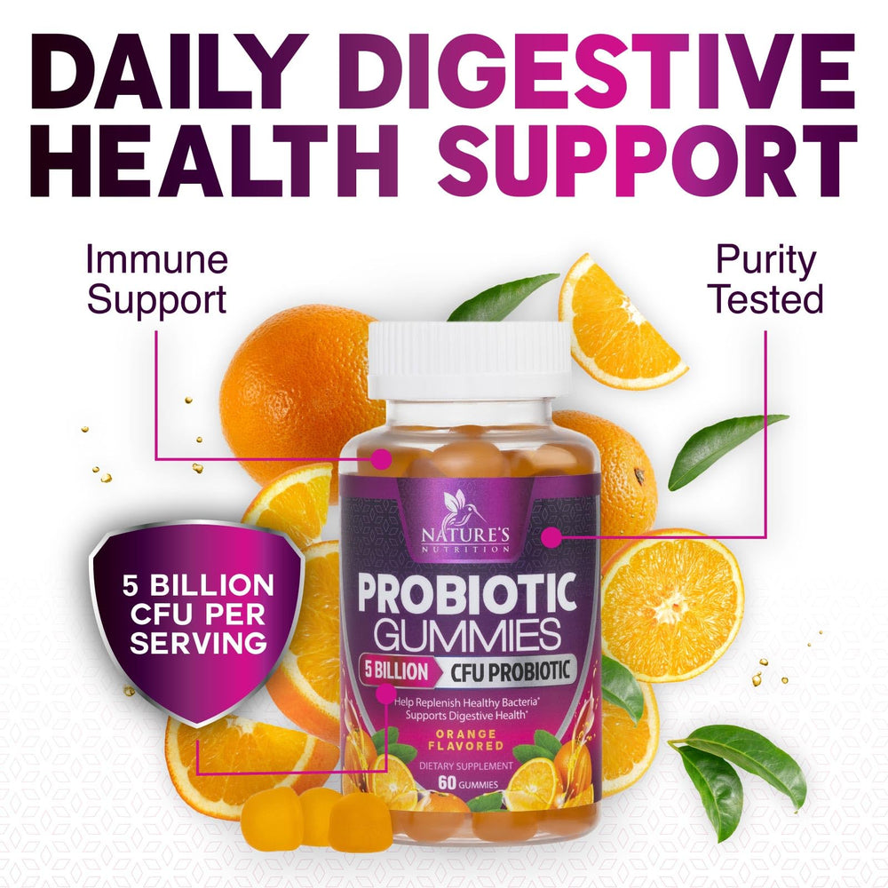 Non-GMO gluten-free probiotic supplement label