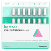 Bottle of probiotic lactose pills for long-term lactose relief