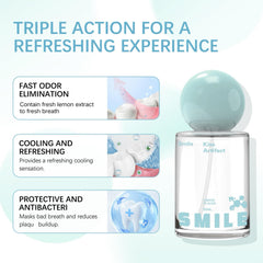 Probiotic Oral Spray bottle with travel-size packaging