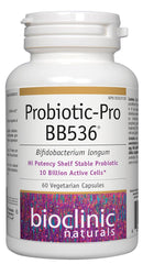 Bottle of Probiotic Pro BB536 60 VegiCaps