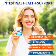 Packaging and bottle on a kitchen counter