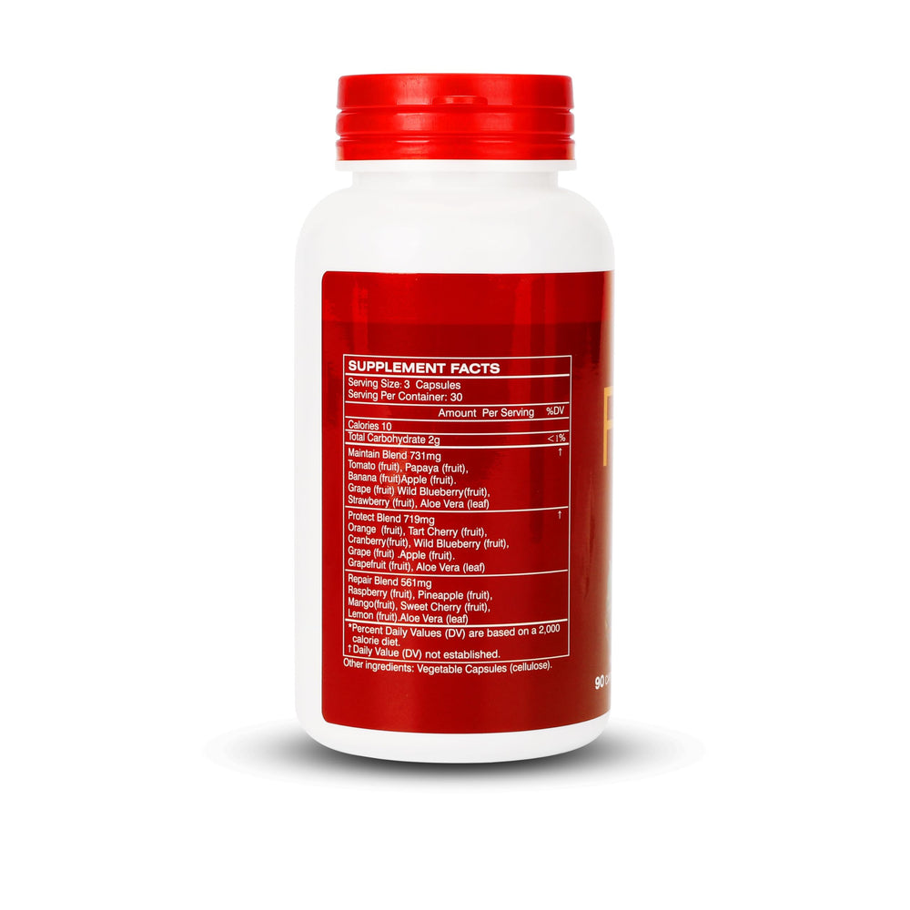 Supplement containing added probiotics and enzymes