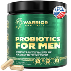 Bottle of Probiotics for Men with Prebiotics