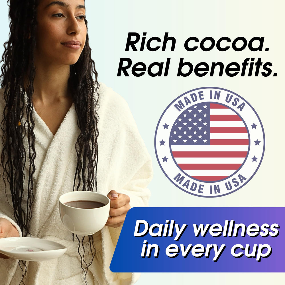 Probiotics included in the mushroom cacao blend