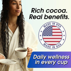 Probiotics included in the mushroom cacao blend