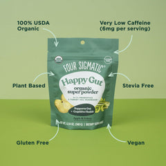 Scoop showing probiotics and prebiotics for gut health